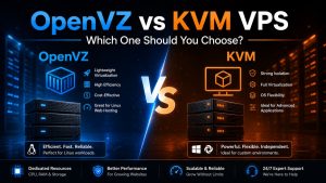 OpenVZ vs KVM VPS: Which One Should You Choose?
